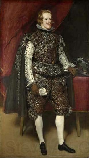 Diego Velazquez Philip IV in Brown and Silver, Spain oil painting art